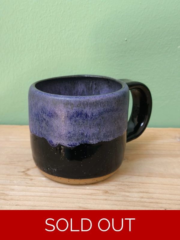 Matt Purple Dip Espresso Cup